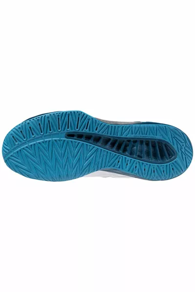 Thunder Blade Z Heren Volleybalschoenen Wit/blauw