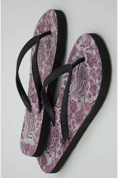 Пляжные тапочки с выкройкой шали