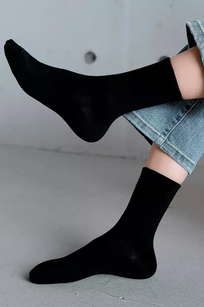 Socken Männer Frauen 6 Stück Socket Socken Lange gemusterte billige Socken