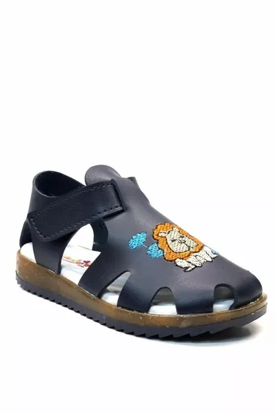  Sandali ortopedici da ragazzo blu navy