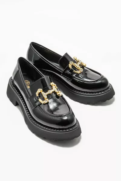 حذاء لوفر نسائي أسود LAUTER