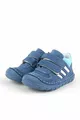 Grizzy Cuir Véritable Bleu Marine First Step Bébé Garçon Chaussures