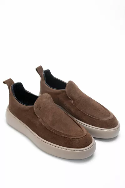 Mocassins en cuir véritable pour hommes  -2 Erk Ayk 