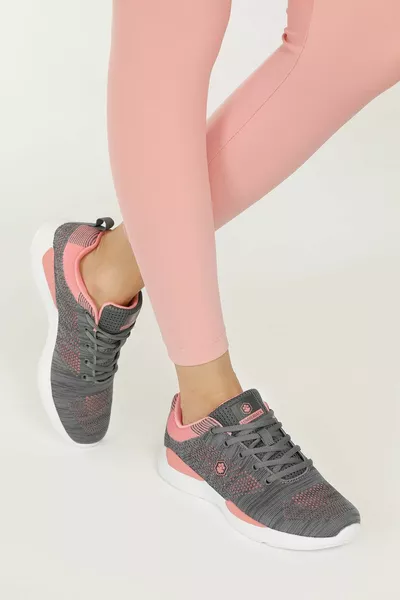 رمادي - حذاء رياضي نسائي Wolky 2fx