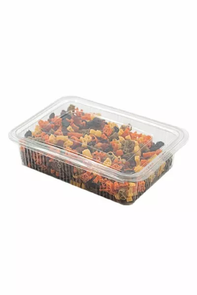 Kunststof kunststof verzegelde container gr  stuks 1 1 - 1, L oranje