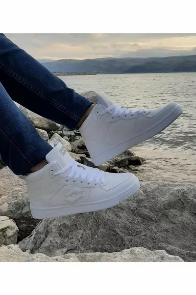 Berwick Hi Baskets à col roulé blanc