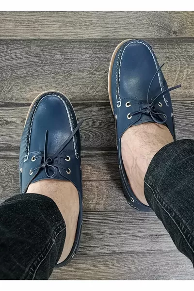 Thermo Sole جلد طبيعي من الدانتيل أحذية كلاسيكية عادية