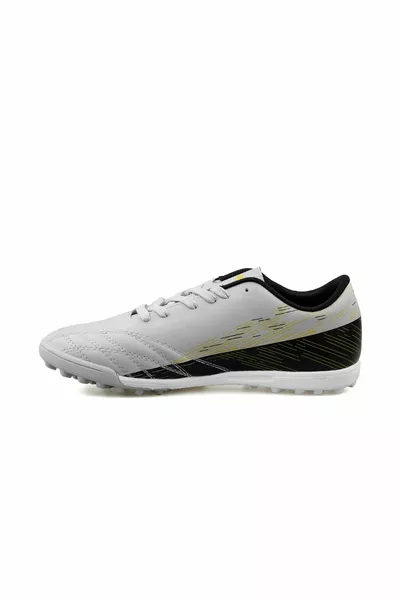  C L.Grey Black Gold Men's Astroturf Shoes -C-L. GREY-BLACK-GOLD Grey
