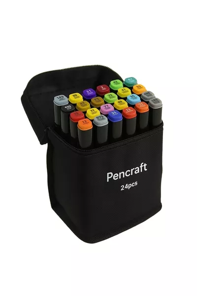 -Piece Double-Sided Professional Marker Pen Set