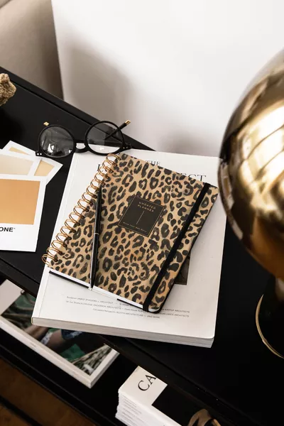 Spiraal Onbepaalde Planner Agenda Luipaard - 