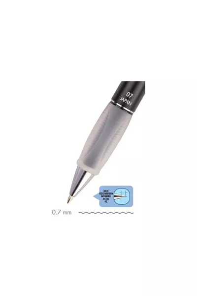 DEEP МЕХАНИЧЕСКИЙ МНОГОФУНКЦИОНАЛЬНЫЙ КАРАНДАШ 0.7 мм МЕТАЛЛИЧЕСКИЙ ЧЕРНЫЙ