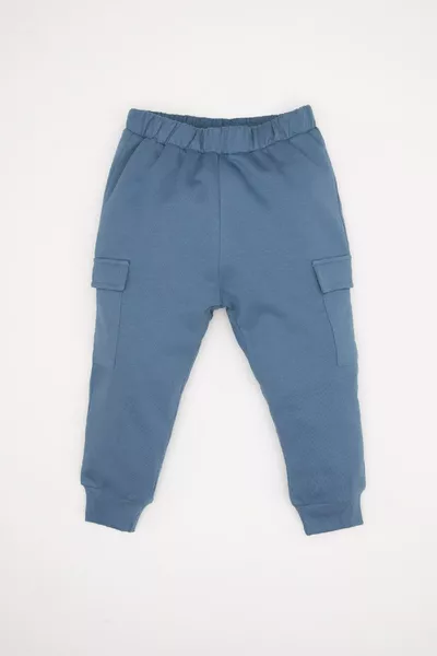 Erkek Bebek 2'li Takım Baskılı Sweatshirt Eşofman Altı ns