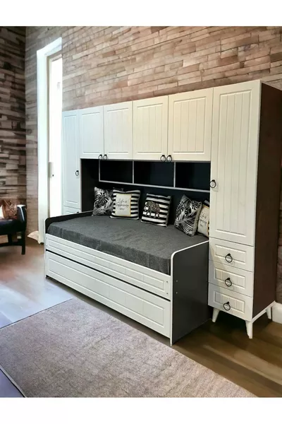 Lits superposés pour chambre d'adolescent Serçe