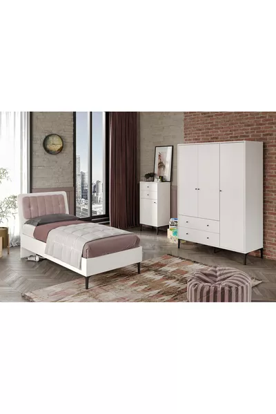 FOCUS LIFE WHITE МОЛОДЁЖНАЯ КОМНАТА (%MDF)