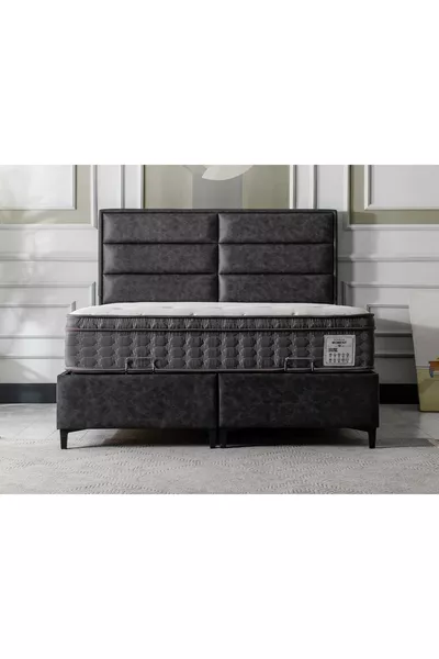 Diana Single Bed Headboard Anthracite cm
