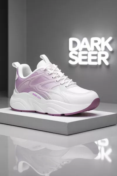 حذاء رياضي DS STORM أبيض ليلك للجنسين