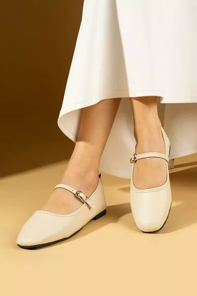 Dagelijkse Damesschoenen met Enkelriem