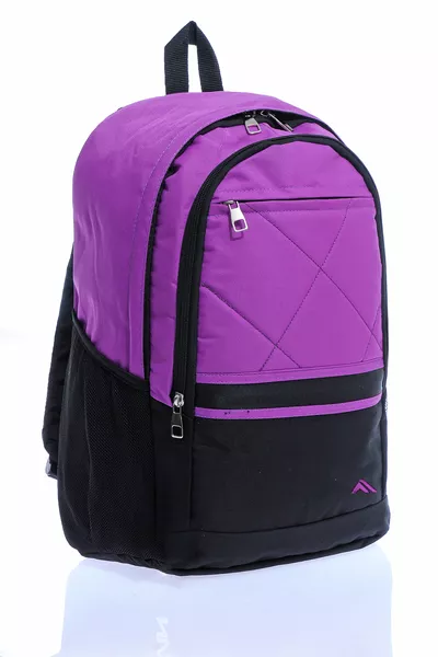 حقيبة بايهاكان  للجنسين للمدرسة والسفر باللون الأرجواني