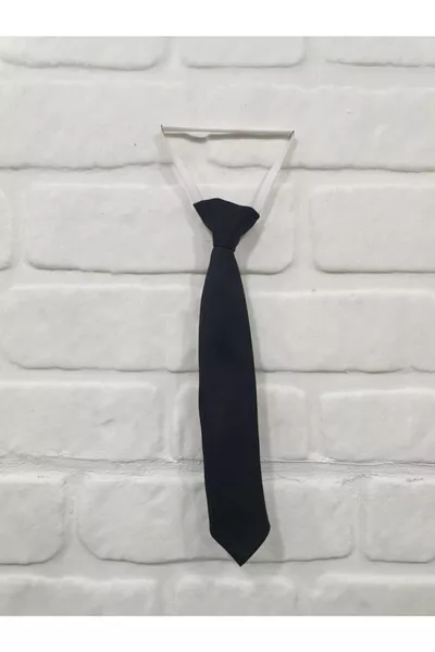 Cravate à élastique intégrée pour enfants unisexe