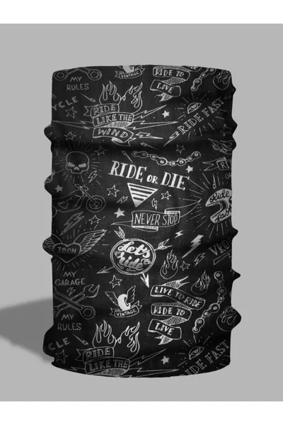 قلادة راكب الدراجة النارية رايد أور داي - باف باف