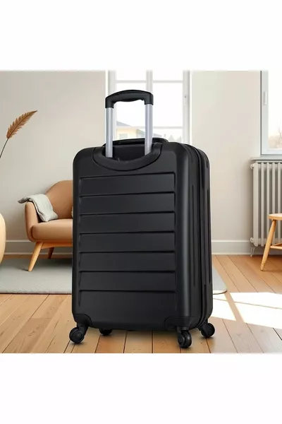 حقيبة سفر كبيرة روبي أبس سوداء