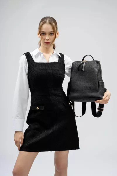 Patterned Women's Large Backpack