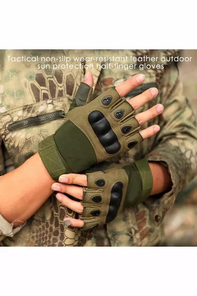 Gants tactiques osseux pour tactique, course, équitation, camping et alpinisme, moto