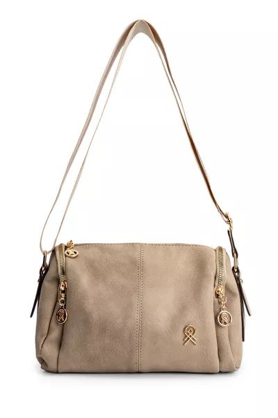 حقيبة كروس جلد صناعي نسائية بولا فيزون