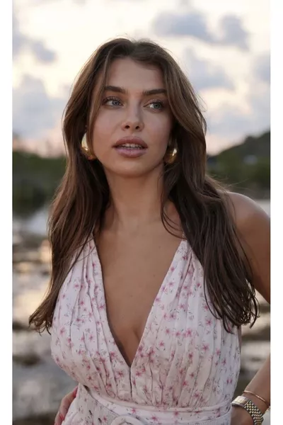 Gold Color Hande Erçel Teardrop Large Earrings with 2-Year Warranty