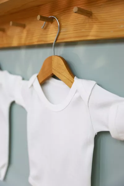 Body blanc à manches courtes  % coton, lot de 5