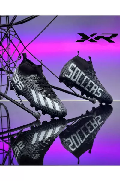 حذاء رياضي للجنسين للأطفال مع جوارب وكرة القدم المصغرة ES F 