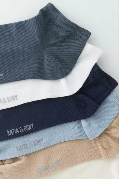 جوارب رجالية ستيب 7 قطع متعددة الألوان