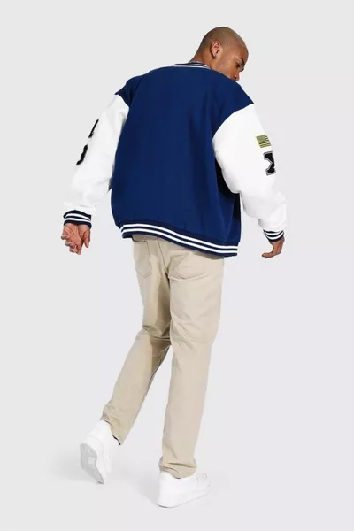 Giacca bomber oversize unisex  College