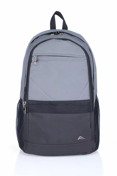 Byhakan  Borsa Unisex per Scuola e Viaggio Fumé