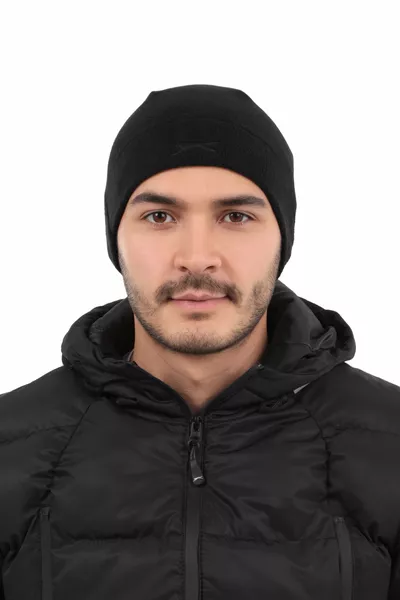 قبعة بحّارة بولار سوداء للرجال والنساء