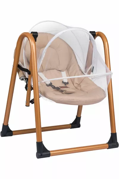 أرجوحة مقعد الأطفال مصممة للأطفال ذوي المغص أرجوحة منزلية ذهبية