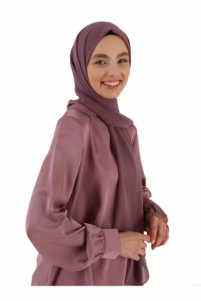 Chiffon Scarf - Soft Rose Dust - Tuva Scarf