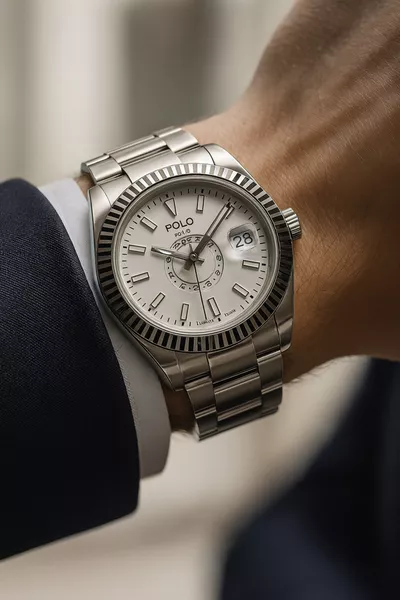 Montre Homme Rolex Modèle avec Bracelet Acier