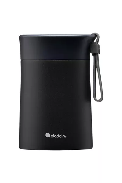 برطمان طعام من الفولاذ المقاوم للصدأ Bistro Thermavac™ سعة 0.4 لتر لون أسود لافا