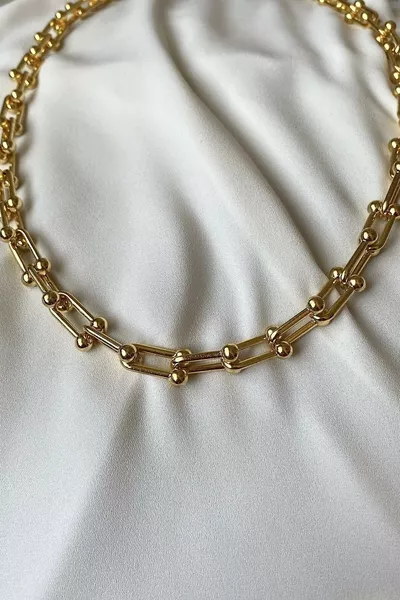 Dames Halsketting Blanca Verguld