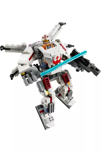 ® ستار وورز™ لوك سكاي ووكر™ طائرة إكس-وينغ™ روبوت + مجموعة ألعاب للبناء للأطفال (P)