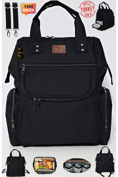 Anne Baby Verzorging Rugzak Organisator Functioneel Thermisch Flessenvak, Waterdichte Stof