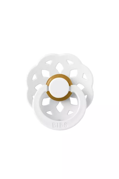 Succhietto in gomma Boheme - Bianco 6 mesi+