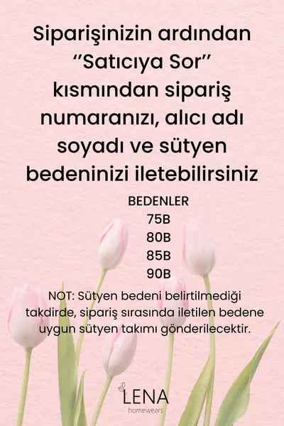 Kadın 5'li Saten Gecelik Sütyen Şort Gelin Çeyiz Seti