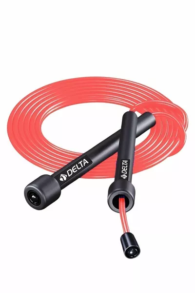 Red Adjustable Length Deluxe Jump Rope