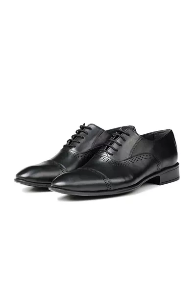 Serious Genuine Leather Men's Classic Shoes, Oxford Classic Shoes