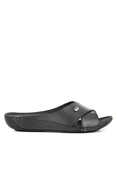 Orthopedix Sandale Femme à Straps avec Gel de Soutien pour Épine Calcanéenne Anatomique 