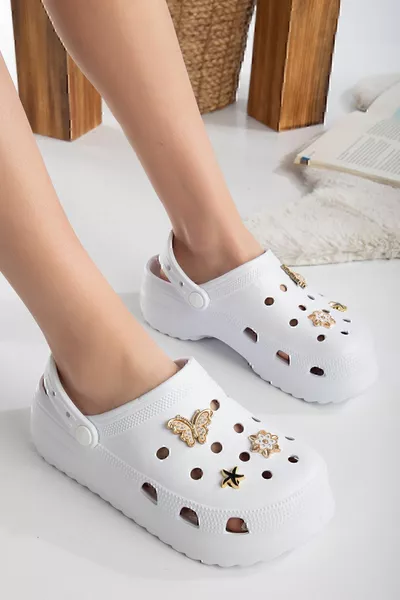 Comfortabele Zool Hoge Schaal Ziekenhuis Koksverpleegkundige Dokterschoenen Cross