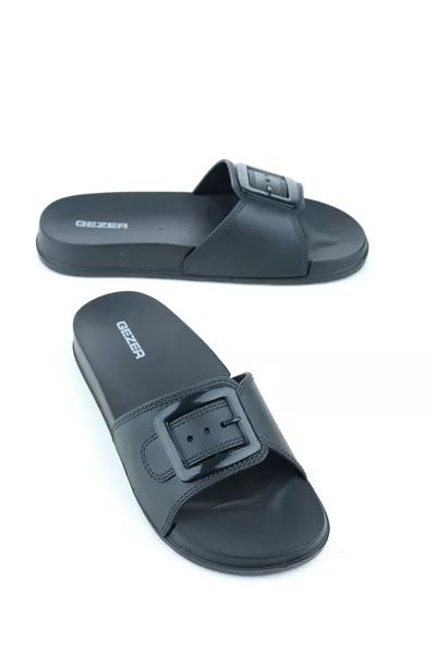 Женские летние шлепанцы с одной пряжкой, подходящие для скользкой поверхности