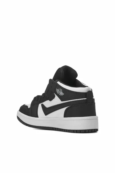 Jungen- und Mädchen-Kinder Klettverschluss Saisonale Leder-Hochkragen Orthopädische Sneakers Sportstiefel Schuhe